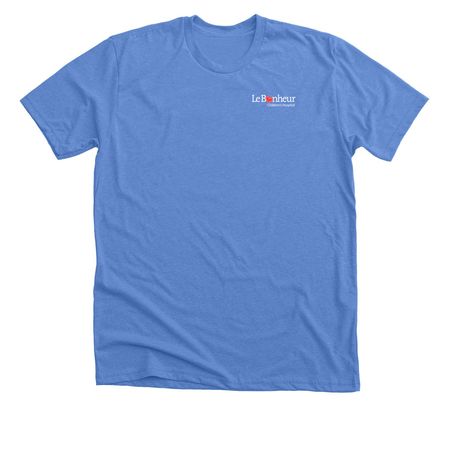 Le Bonheur Healing Heroes&nbsp;, a Heather Columbia Blue Premium Unisex Tee