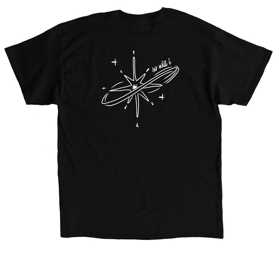 Julie's LIFEGATE Summer Internship Fundraiser, a Black Classic Unisex Tee (back-view)