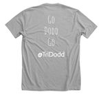 Be like Dodd, a Athletic Heather Premium Unisex Tee (back-view)