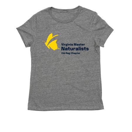 Large Logo, a Aluminum Grey Allmade Eco Triblend Women?s Tee