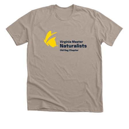 Large Logo, a Heather Stone Premium Unisex Tee