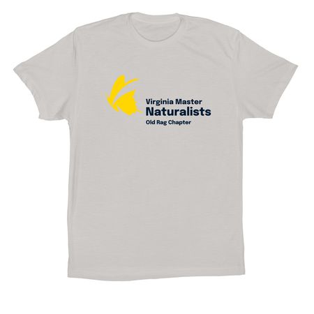 Large Logo, a Solid Athletic Grey Premium Cotton Tee