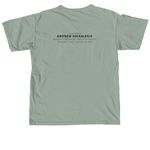 Wabanaki Youth Running Camp, a Bay Comfort Colors Unisex Tee (back-view)