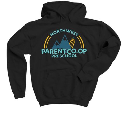 NW Parent Co-OP Preschool Adult/Youth&nbsp;, a Black Youth Pullover Hoodie