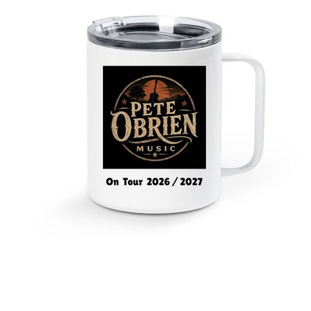Travel&nbsp; Mug, a White Stainless Steel Travel Mug