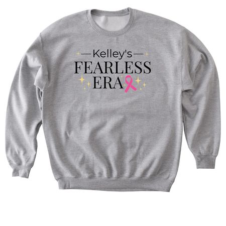 Kelley's Fearless Era Gear, a Sport Grey Softstyle Crewneck Sweatshirt
