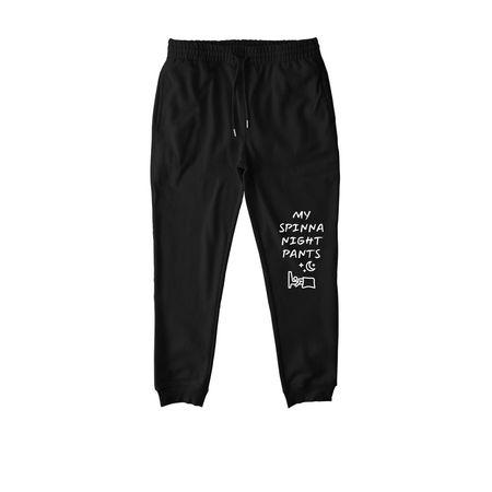 Spinna Night Pants, a Black Stanley/Stella Unisex Flyer Jogger
