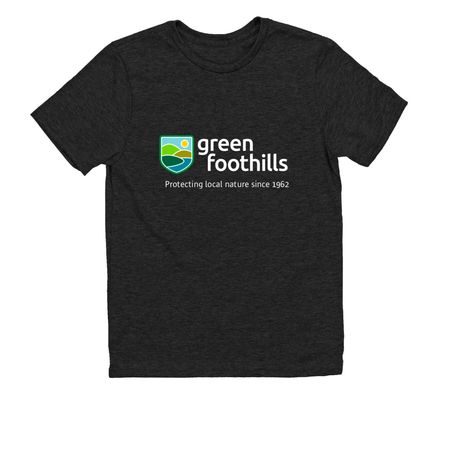 Kids sizes, a Space Black Allmade Youth Eco Triblend Tee