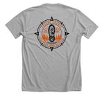 SAR, a Athletic Heather Premium Unisex Tee (back-view)