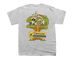 Youth Sizes, a Sport Grey Youth Unisex Tee (back-view)
