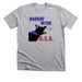 WPGSR - Barkin In the U.S.A., a Athletic Heather Premium Unisex Tee