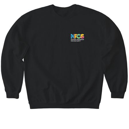 NPCS Logo T-Shirt, a Black Softstyle Crewneck Sweatshirt