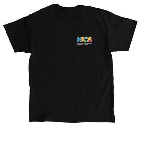 NPCS Logo T-Shirt, a Black Classic Unisex Tee