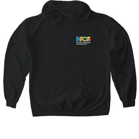 NPCS Logo T-Shirt, a Black Gildan Softstyle Pullover Hoodie