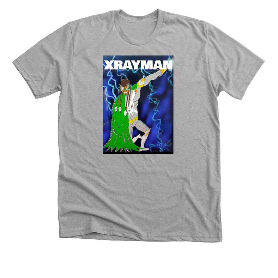 Xrayman&nbsp; comic book promo, a Athletic Heather Premium Unisex Tee
