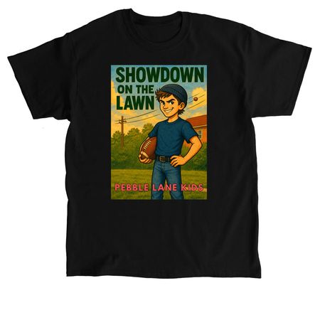 Showdown On The Lawn, a Black Classic Unisex Tee
