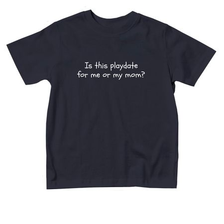Playdate Planners Toddler Tee / Hoodie, a Navy Toddler Tee