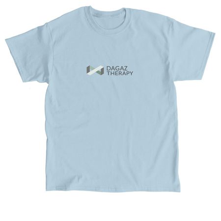 Dagaz Therapy, a Light Blue Classic Unisex Tee