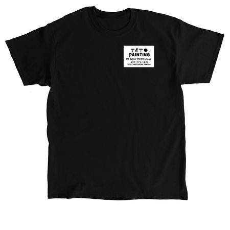 TETO Painting, a Black Classic Unisex Tee