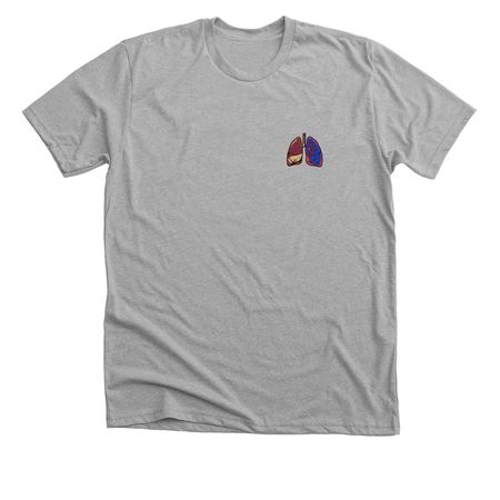 Supporter Shirt v2, a Athletic Heather Premium Unisex Tee