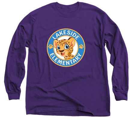 Lakeside Fall 2025 Spirit-Wear Sales, a Purple Classic Long Sleeve Tee