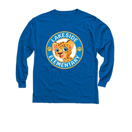 Lakeside Fall 2025 Spirit-Wear Sales, a Royal Youth Long Sleeve Tee