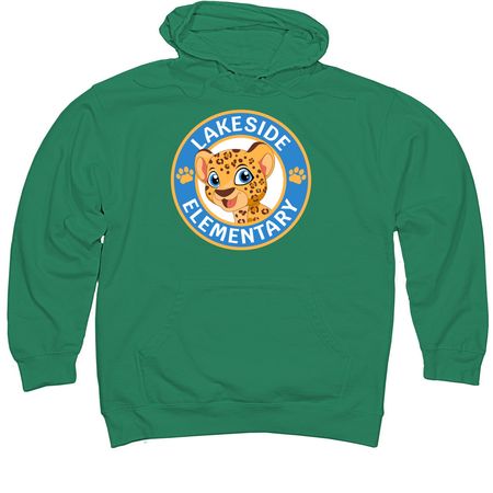 Lakeside Fall 2025 Spirit-Wear Sales, a Kelly Green Midweight Pullover Hoodie
