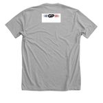 American Bitcoin Bull, a Athletic Heather Premium Unisex Tee (back-view)