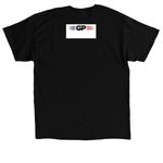 American Bitcoin Bull, a Black Classic Unisex Tee (back-view)