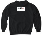 American Bitcoin Bull, a Black Gildan Softstyle Pullover Hoodie (back-view)