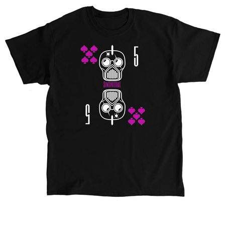 5 of Spades - Exodus:Terminus - DEMO, a Black Classic Unisex Tee