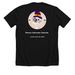 Fig & Chloe - Dark Colors, a Solid Black Blend Premium Unisex Tee (back-view)