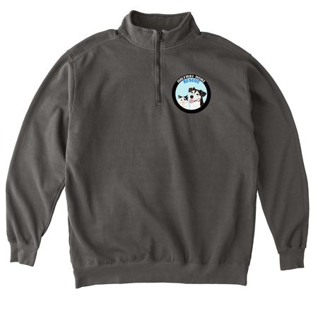 Rage zip hoodie, a Pepper Comfort Colors Quarter Zip Pullover