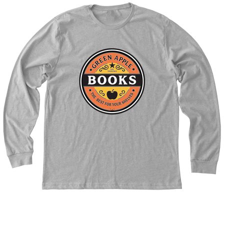 Green Apple Books&nbsp;, a Athletic Heather Premium Long Sleeve Tee