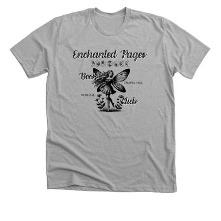 Enchanted Pages Book Club - Fairy Shirt, a Athletic Heather Premium Unisex Tee