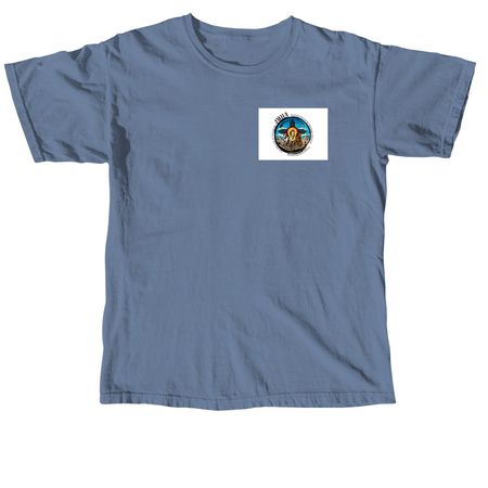 New Mexico Wild Horses, a Blue Jean Comfort Colors Unisex Tee