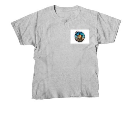 New Mexico Wild Horses, a Sport Grey Youth Unisex Tee