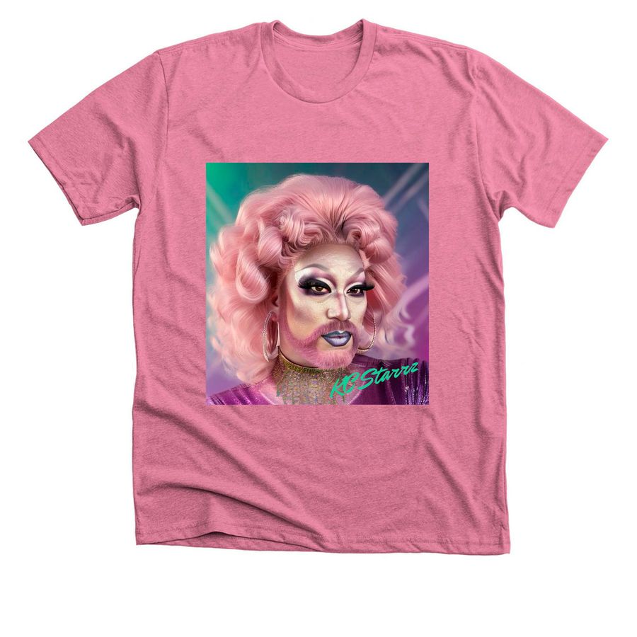 Pretty In Pink, a Heather Mauve Premium Unisex Tee