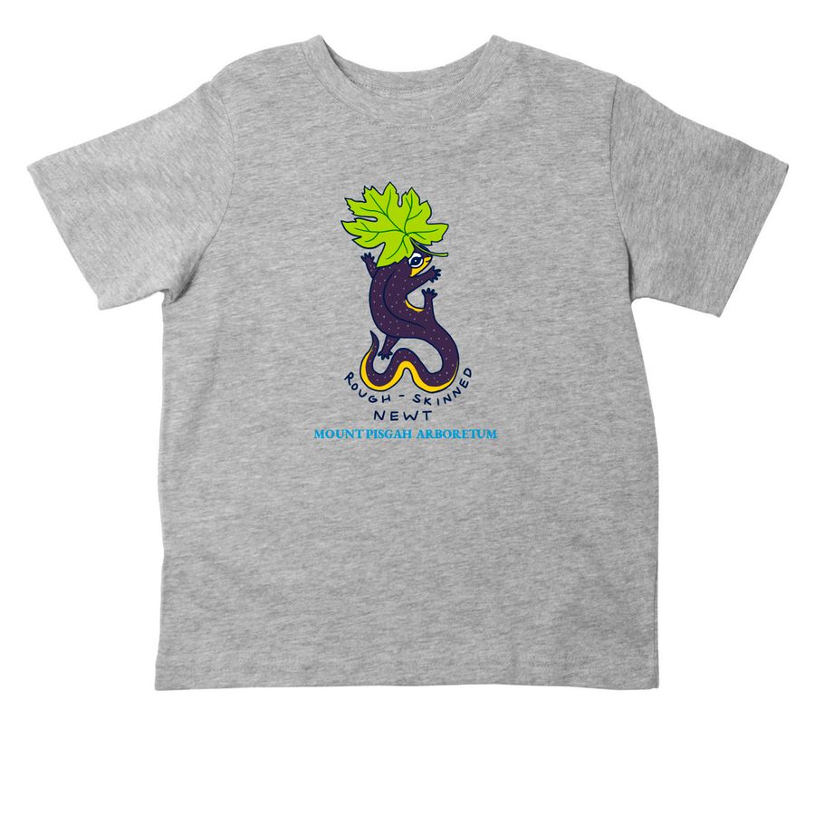 Rough-Skinned Newt, a Heather Toddler Tee