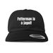 Because this man is insufferable., a Black Printed Classic Baseball Cap
