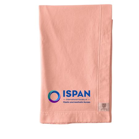 ISPAN Blanket, a Peachy Comfort Colors Blanket