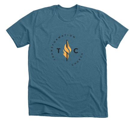 Transformation Shirts 2026, a Heather Deep Teal Premium Unisex Tee