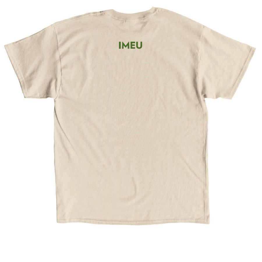 Our History, Our Future, a Sand Classic Unisex Tee (back-view)