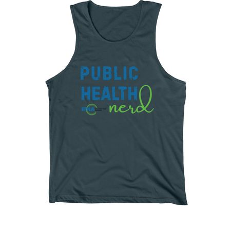 IPHA-PH Nerd, a Dark Grey Premium Cotton Tank