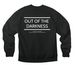Suicide Awareness & Prevention, a Vintage Black Premium Heavyweight Crewneck Sweatshirt (back-view)