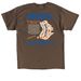 Weston?s World Race - Australia??, a Dark Chocolate Classic Unisex Tee (back-view)