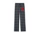 Flanel PJ Pants, a Grey/ Black Buffalo Check Flannel Pajama Pant
