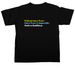 Meditation in Harlem, a Black Comfort Colors Unisex Tee (back-view)