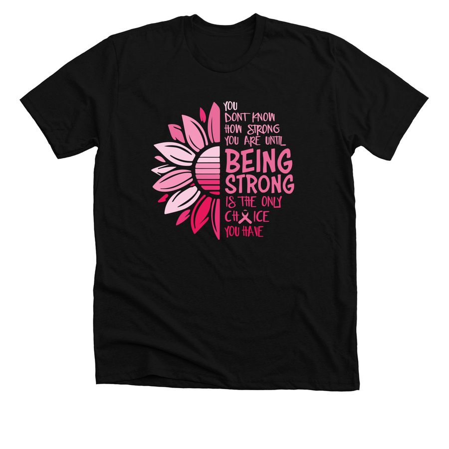 Kimberly's Cancer Journey, a Solid Black Blend Premium Unisex Tee