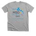 MSD World Day Clothing, a Athletic Heather Premium Unisex Tee
